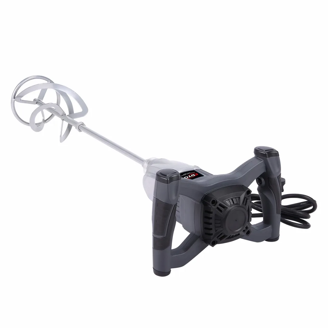 1600W 6 Speed Paddle Electric Mixer Stirrer Handheld Plaster Mortar Coating Mixer Industrial Mortar Mixer For Concrete Cement