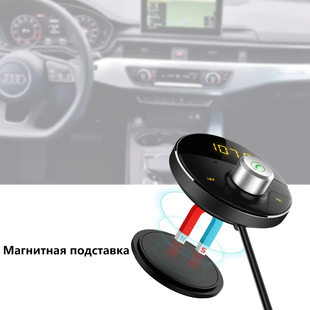 Deelife Bluetooth AUX гарнитура громкой связи Car Kit 3,5 мм Jack аудио MP3 плееры беспроводной FM передатчик Авто громкой связи Carkit USB адаптер