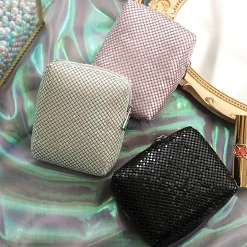 

Mini Storage Bag Female Small Portable Korea Cute Packet Cosmetic Bag Zip Lock Reusable Necessarie Feminina Organization EB50SN