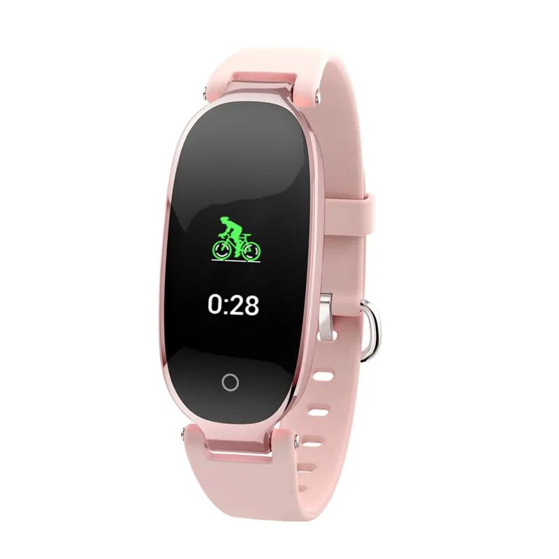 

Ladies Bracelet Color Screen Smart Band Heart Rate Monitor Fitness Activity Watch Tracker Pedometer Waterproof Smart Wristband