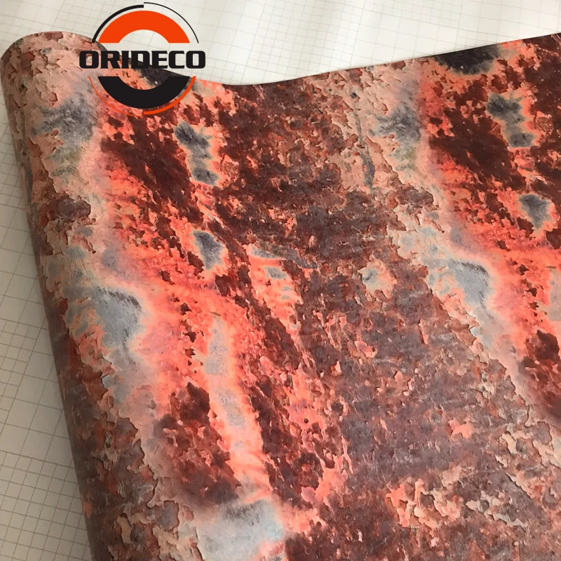 hot Sale Rust Camo Vinyl Wrapping 7