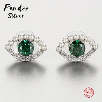 

Fashion Charm Sterling Silver Original 1:1 Copy, Female Mysterious Personality Elements Earrings Women Luxury Jewelry Gifts