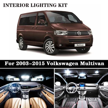 

18pcs LED Interior reading dome map Lights bulb Kit for 2003-2015 Volkswagen Accessories for Multivan MK5 T5