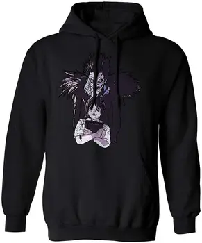 

New Graphic Shirt Anime Horror Ryuk Light Yagami L Novelty Tee Death Men's Hoodie Hooded Sweatshirt Men Women Hoodie Sweatshirt