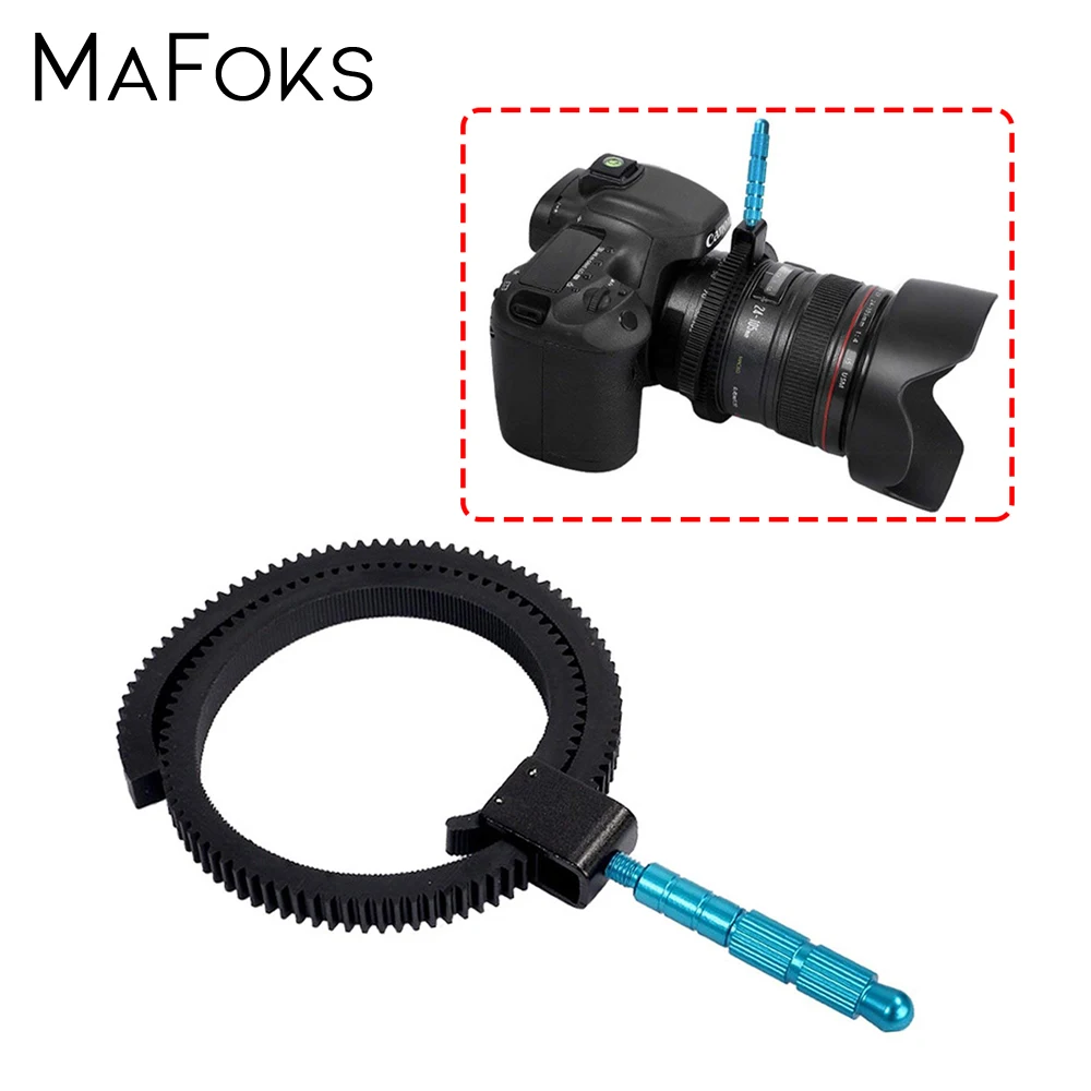 Cameras Focus Ring Lens Adapter Aluminum Alloy Grip Camcorder