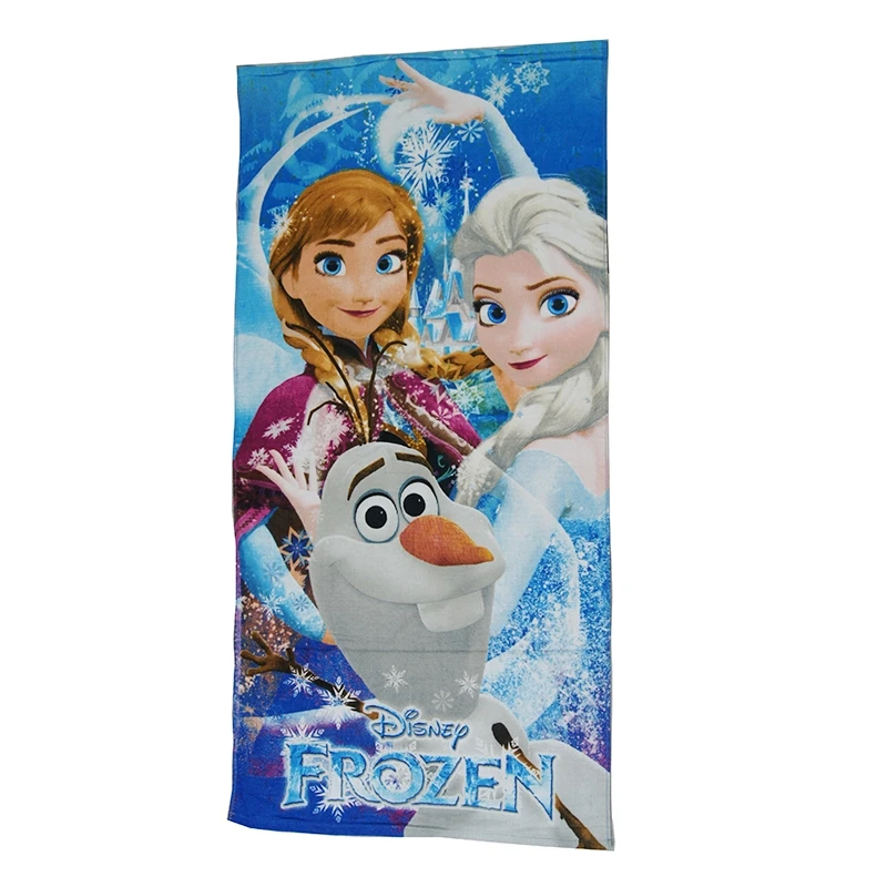 Frozen2 Новинка Дисней, Микки, Минни Маус, Холодное сердце, Эльза, хлопок, домашнее банное полотенце для девочек-подростков, пляжное полотенце, s 70x140 см - Цвет: Frozen2