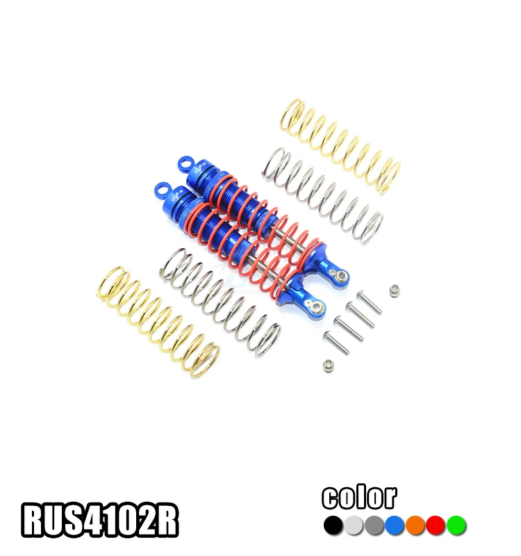 Алюминиевые задние регулируемые удары 102 мм для TRAXXAS RUSTLER 4X4 VXL 67076 4 SLASH 4x4 LCG|Детали и
