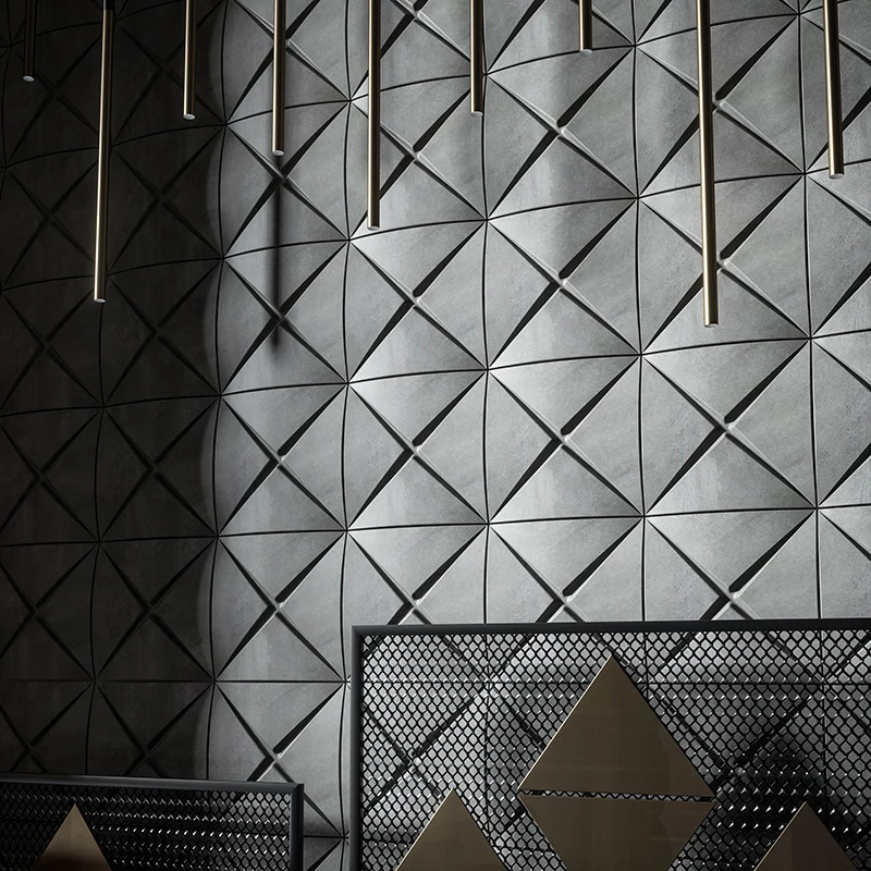 30 см геометрический дизайн бетонная настенная плитка силиконовая форма для цемента напольная плитка форма домашний декоративный фон настенные формы