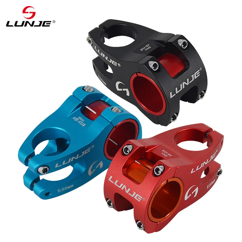 Шток LUNJE MTB 31 8x35 мм высокопрочный короткий стержень руля алюминиевый сплав мост