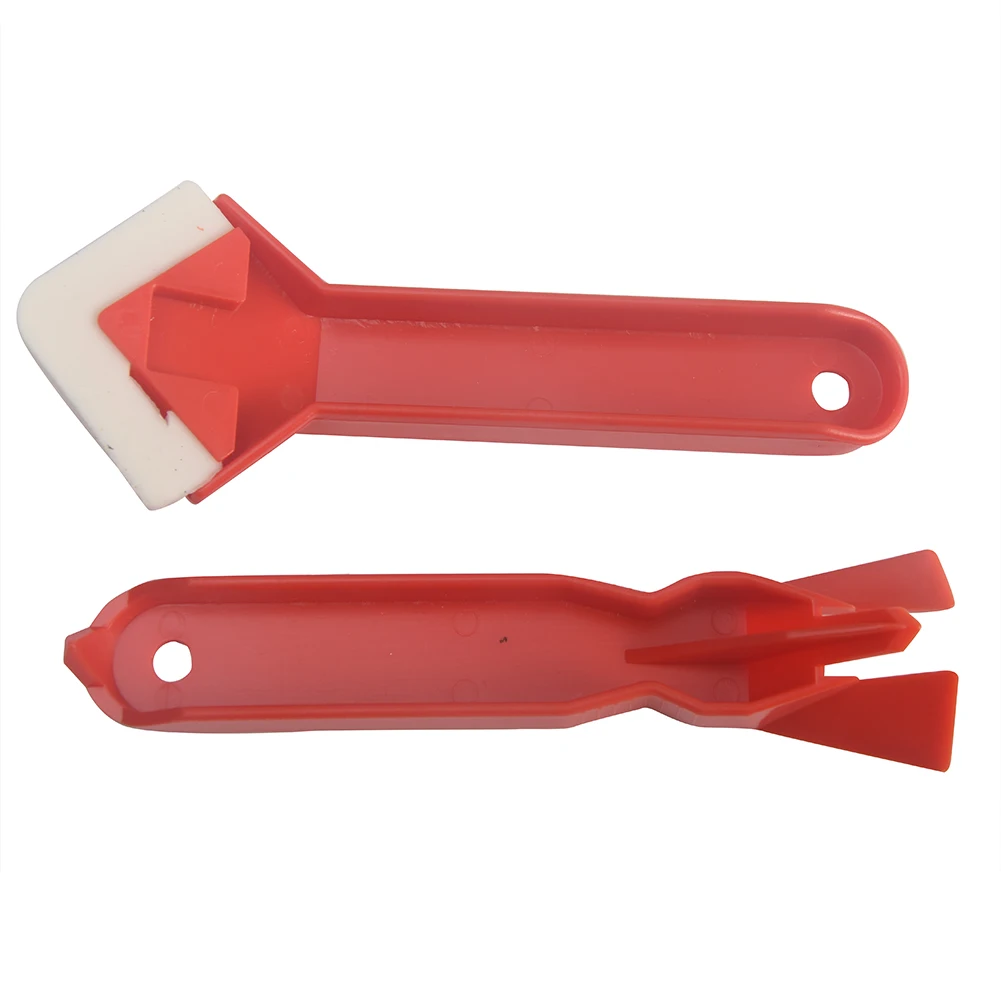  2pcs/set Grout Remover Caulk Tool Spatula Home Decor Tool Plastic Sealant Scraper Hand Tool Kit Cem