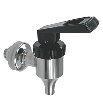 

Juice Wine Drink Dispenser Rotary Tap Hotel Beer Coffee Bucket Home Stainless Steel