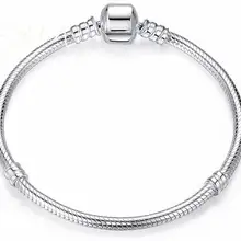 Girls'Luxury дизайн ювелирных изделий браслет S925 серебро Мода браслет украшение на нитке ручная работа серебро цепочка из змеиных костей подарок любимым