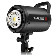 JINBEI SPARK400D 400W Strobe Studio Flash Light GN66 Photo Monolight for Indoor Portrait/Clothing/Kids/Products Photography