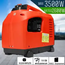 3500 Вт бензиновый инверторный генератор, эффективный 3.5квт, бензиновый DC Аккумулятор, заряд чистой синусоидальной волны, внешний источник питания для хранения энергии