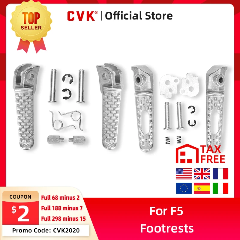 CVK Передняя и после ног колышки для Honda CBR600 F5 CBR600RR CBR900 CBR1000 VTR1000 аксессуары