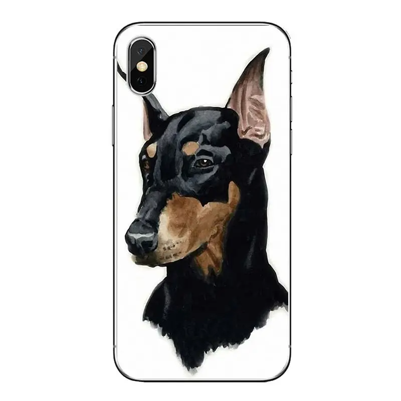 Мягкие прозрачные чехлы DOBERMAN Dogs для Huawei Honor 8 8C 8X9 10 7A 7C mate 10 20 Lite Pro P Smart Plus - Цвет: images 2