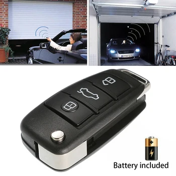 

433MHZ Garage Door Auto Remote Control Duplicator Clone Rolling Code Scanner Copy Remote Controller Metal Clone Remotes Auto
