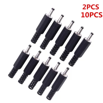 

2PCS / 10PCS DC Male Power Plug Jack Connectors 1.35mm*3.5mm