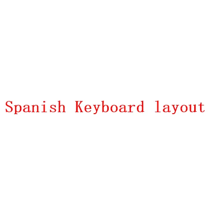 Для Macbook Air 1" A1466 A1369 клавиатура MD231 MD232 MC503 MC504 2011-15 лет - Цвет: Spanish