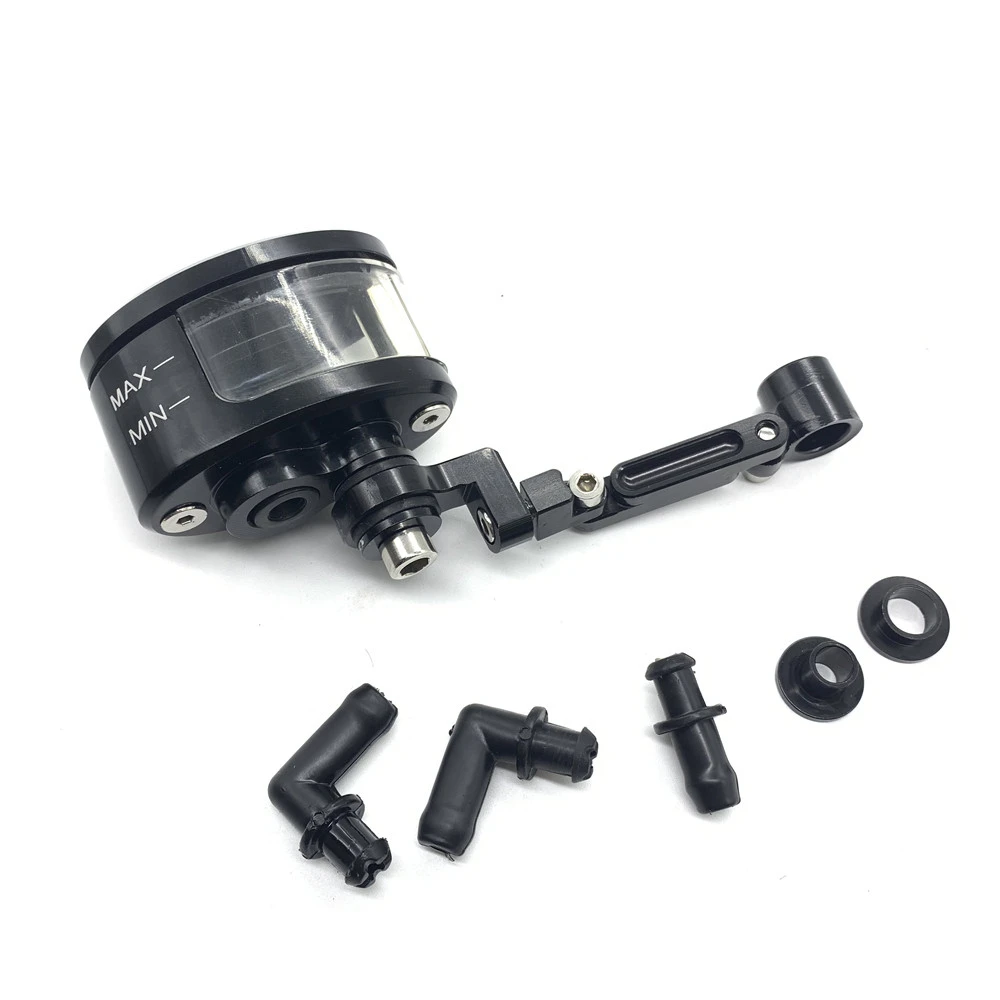 Motorcycle Brake Clutch Reservoir Universal Motorcycle Brake Clutch Tank Cylinder Fluid Oil Reservoir Cup for Honda Yamaha Suzuki Kawasaki