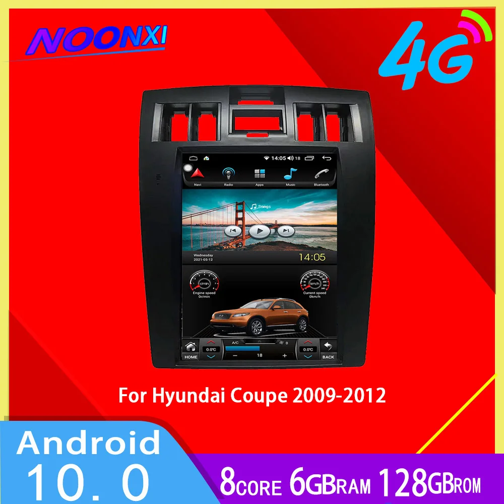 

Магнитола на Android для Hyundai Genesis Coupe 2013-2017 автомобильный DVD мультимедийный беспроводной плеер стерео GPS навигация аудио DSP головное устройство