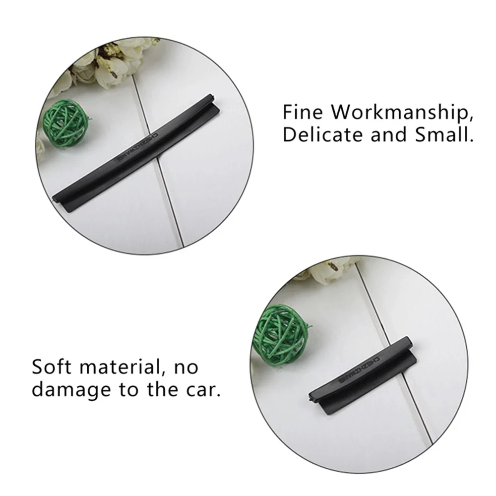 Car Protector Strip Car Door Buffer Universal Door Edge Guard Strip Anti-Collision Bumper 8X ABS