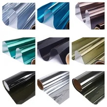 70x200 зеркальная стеклянная пленка, оконная наклейка, анти-УФ Солнцезащитная пленка для окна, бумага для затенения, зеркальная светоотражающая пленка, виниловая теплопередача