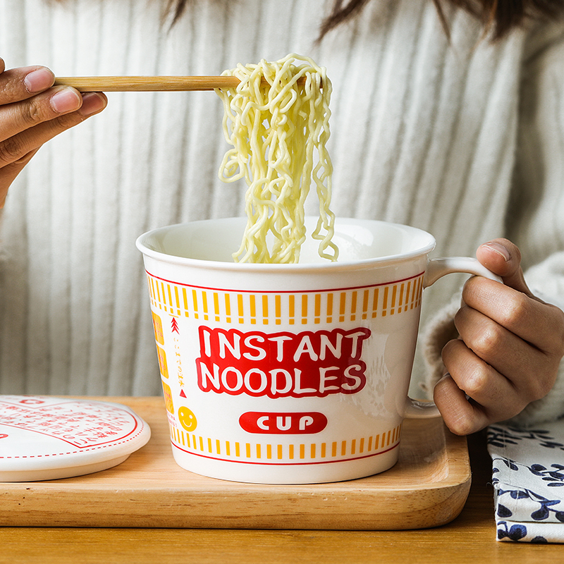 Noodle Bowl with Cover