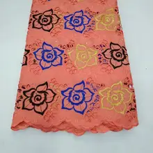 Швейцарское сухое кружево в Швейцарии высокое качество кружева модное женское хлопковое кружево «швейцарская вуаль» последние нигерийские кружевные ткани