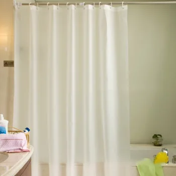 

PEVA Household Shower Curtains Waterproof Mildew Resistant For Bathroom Decors Accessories