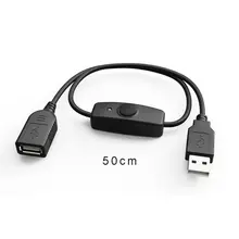 Aliexpress - Data Data Sync USB 2.0 Extender Cord USB Extension Cable With ON OFF Switch LED Indicator for Raspberry Pi PC USB Fan LED Lamp