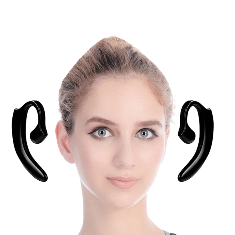 AM05 Bone Conduction Wireless Bluetooth Business Headphones Sport Stereo Earpiece with Sweatproof Noise Reduction Headsets