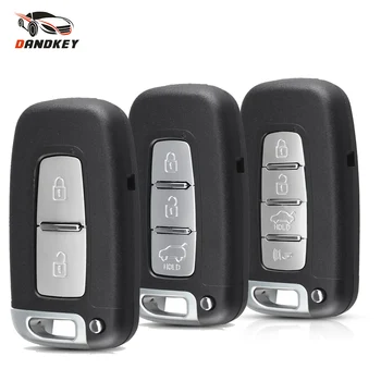 

Dnadkey 10pcs 2/3/4 Buttons Remote Smart Car Key Shell For KIA Sportage Forte K5 K2 For HYUNDAI IX35 Sonata 8 Keyless Enty Case