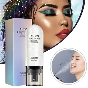 

1pcs 90ml Primer Makeup Setting Spray Long Lasting Brightening Moisturizing Liquid Foundation Fixed Spray Base Face Cosmetics