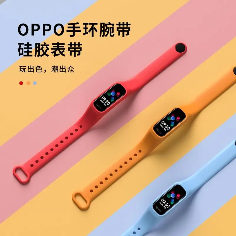 Vibrant Silicone Strap - Water-Resistant Sport Wristband Replacement Bracelet