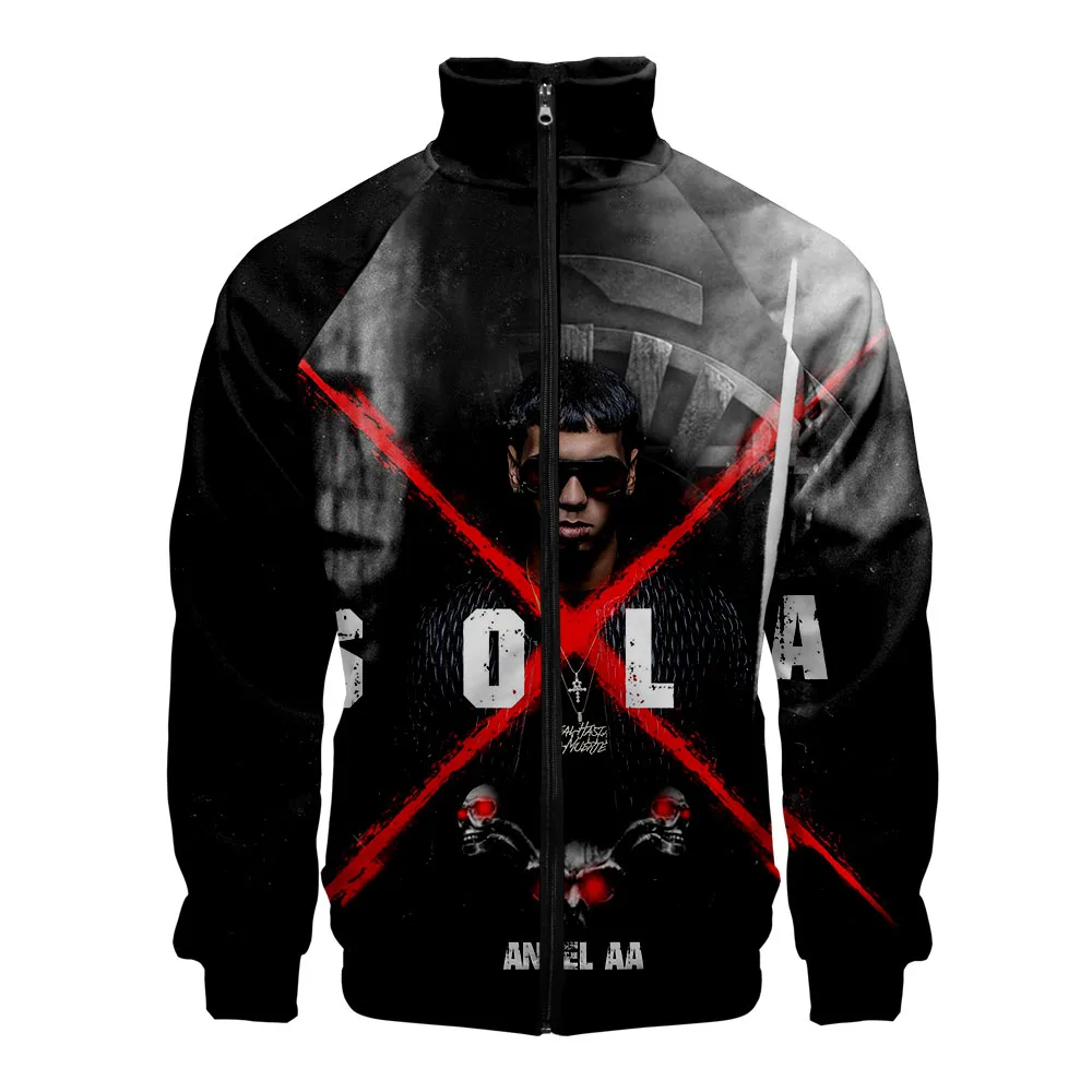 Anuel AA куртки мужские и женские 3d настоящие Hasta La Muerte куртки-бомберы на молнии Мужская мода хип-хоп Уличная одежда пальто свободная одежда