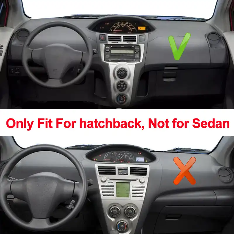 Car Dashboard Cover Dash Mat Carpet For Toyota Vitz Yaris Daihatsu Charade Hatchback Xp90 2005 2011 Lhd Rhd Auto Dashmat 2010 Car Anti Dirty Pad Aliexpress