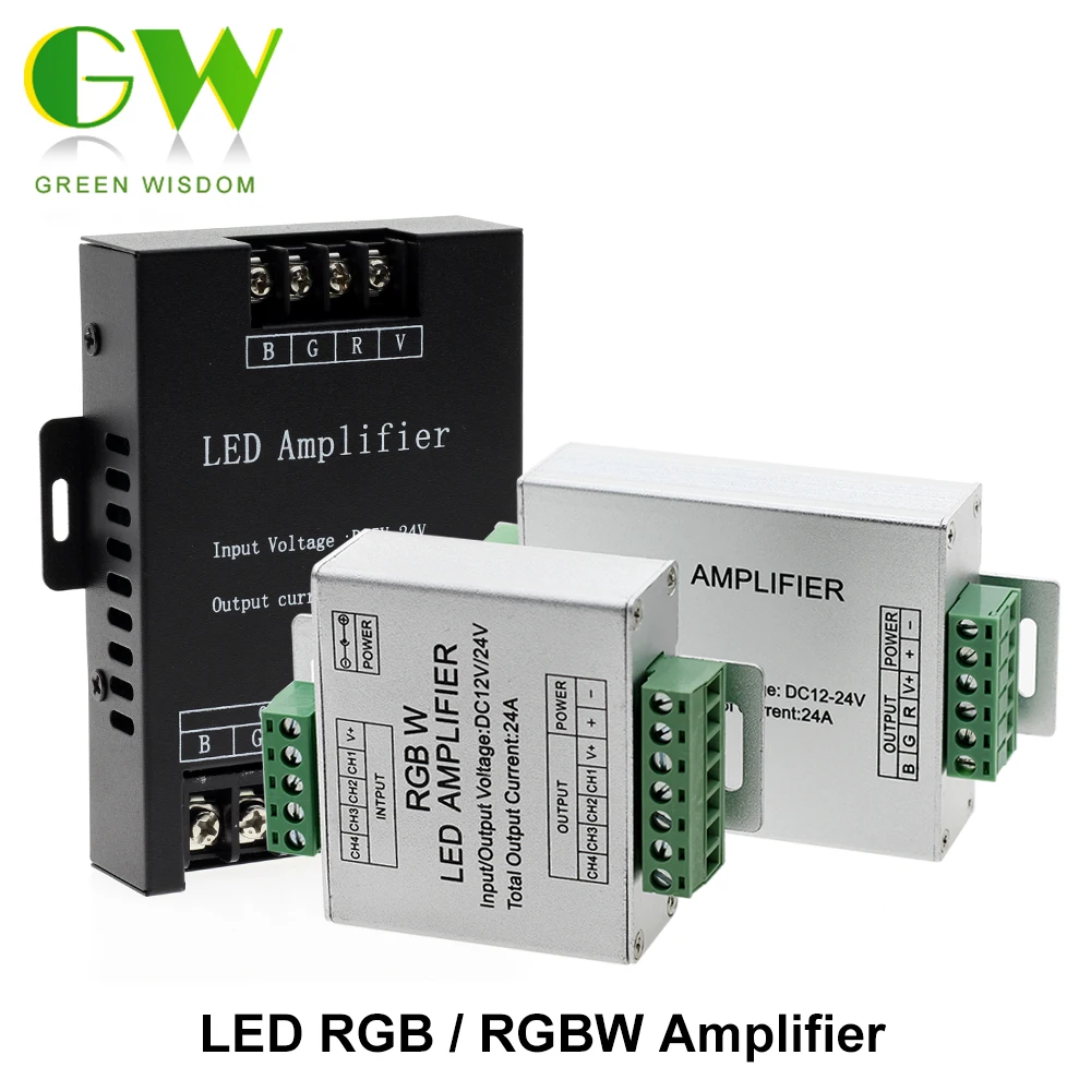 Ретранслятор мощности для светодиодной ленты 24 а|rgb amplifier|rgb led amplifierled amplifier rgbw |