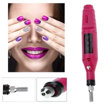 Маникюрная машина электрические сверла для ногтей набор керамическая фреза резак Шлифовальная Пилка Для ногтей пилка пилочка Гель-лак для удаления резаков инструмент для ногтей