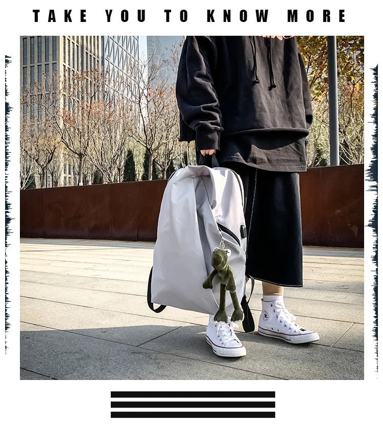 Men Backpack for Laptop 15.6"USB School Fashion Men Travel Backpack Bag Water Proof Backpack Men External USB Charge Bag