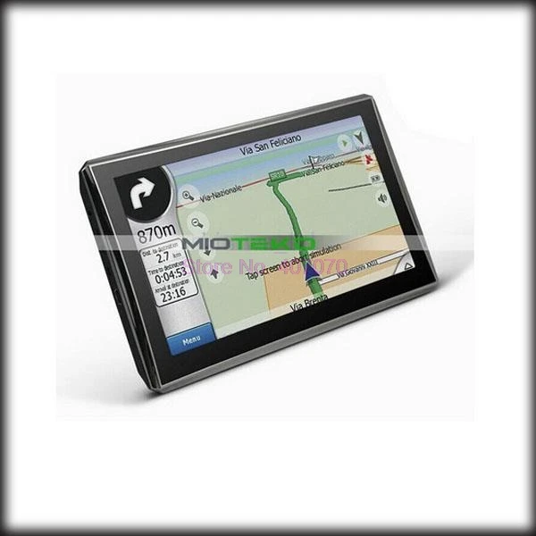 Через dhl или ems 20 штук 7 дюймов GPS навигация FM DDR 128MB 800*480 256mb 8g Автомобильный gps