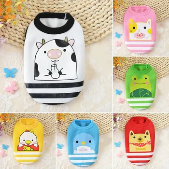 

cute Dog Vest Winter Fleece Warm Vest Cartoon Rabiit Puppy Pet Dog Clothes for Small Dog print cartton high quality