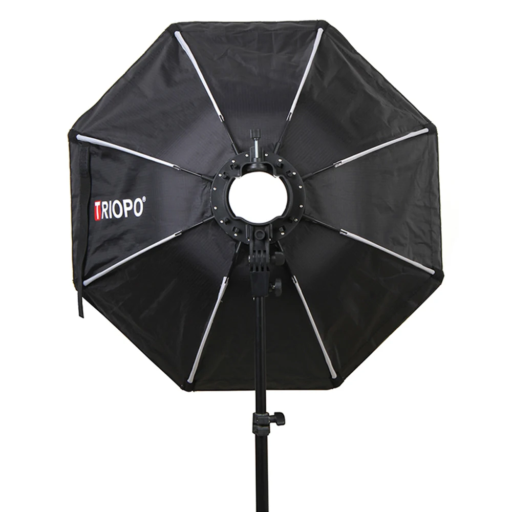 

TRIOPO KX65 65cm Umbrella Softbox Portable Outdoor Octagon For yongnuo YN200 Godox AD200 V1C/S/N/O/F Flash Speedlite Soft Box