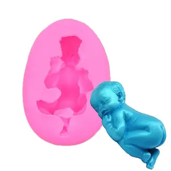 

DIY Angel Baby Silicone Mold Fondant Cake Decorating Mould Accessories Sugarcraft Baking Gumpaste Chocolate Kitchen Tools G0N0
