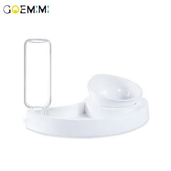 

Cats Dogs Feeders Non-slip Double Bowls with Raised Stand Adjustable Dual Angle Pet Food Water Bowls Cat Bowl Pet Supplies