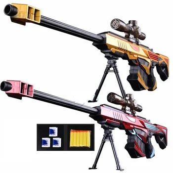 

Plastic Infrared Water Bullet Gun Toy For Children Boys Sniper Rifle Pistol Soft Paintball Outdoor Toys Shooting Gun Kids Gifts