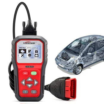 

Car Engine Fault Code Reader Scanner Auto Automotive Engine Diagnostic Scan Tool 12V Multi-Languages Engine Fault Code Reader