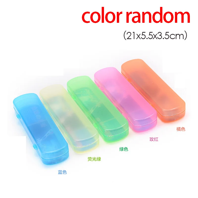 L toothbrush box Удобная дорожная Крышка для мытья открытая кемпинговая вода колба для зубной щетки бутылка для воды для альпинизма пешего туризма - Цвет: L toothbrush box