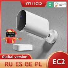 IMILAB-cámara de seguridad inalámbrica EC2 para el hogar, 1080P, HD, cámara Wifi para exteriores, IP66, CCTV, cámara de vídeo de vigilancia