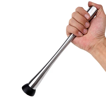 

Fruit Mint Practical Bartenders Barware Cocktail DIY Bar Tools Mojito Mixer Muddler Stainless Steel Ice Accessories Drink